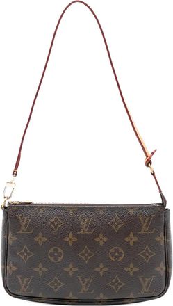 Louis Vuitton Borsa a spalla Pochette Accessoires con monogramma 2000 - Marrone