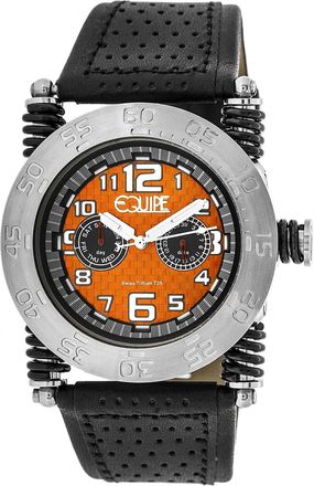 EQUIPE Tritium Coil Orange Dial Mens Watch ET109