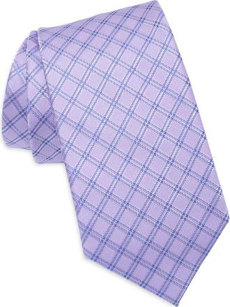 Tommy Hilfiger Pippa Grid Tie in Purple at Nordstrom Rack