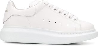 Alexander McQueen White Leather Sneakers