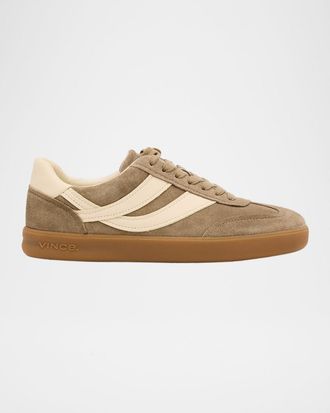 Vince Men & apos;s Oasis Suede & Leather Low-Top Sneakers