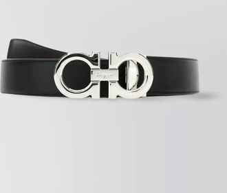 Ferragamo dual length adjustment metal buckle