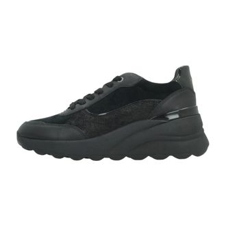 Geox Mujer, Zapatos, Negro, Talla: 38 EU
