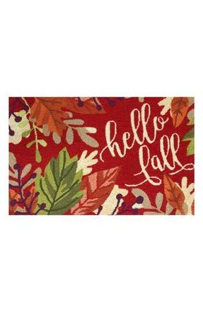 R16 Home Hello Fall Doormat in Red/Multi at Nordstrom Rack, Size 24X36