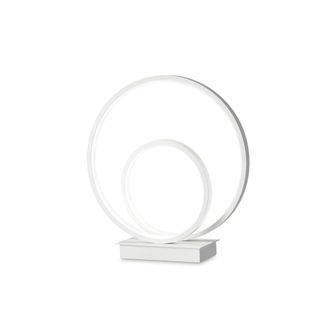 Ideal Lux L&aacute;mpara de mesa OZ blanca L280xH310xP80mm