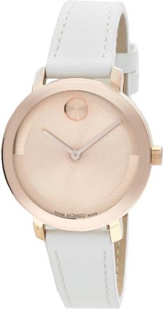 Movado Bold Evolution 2.0 Quartz Rose Gold Dial Ladies Watch 3601101