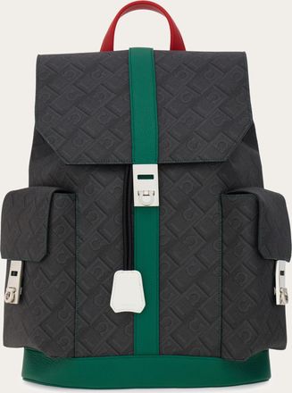 Ferragamo Men Dual-pocket backpack - Citymatch Capsule Green