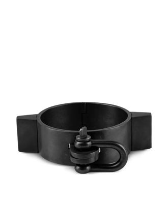 Parts Of Four Restraint sterling silver cuff - Black