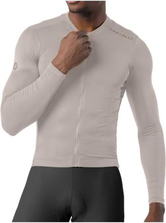 Castelli Espresso 2 L/S Jersey Velotrikot f&uuml;r Herren | grau