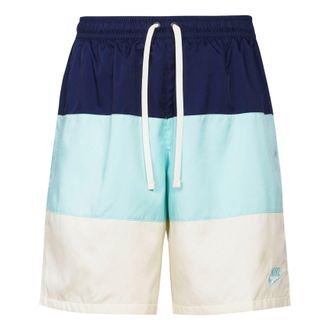 Nike Mens Nike Contrasting Colors Stripe Small Label Woven Sports Shorts Multicolor DQ2427-382