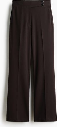 H&M Twillhose mit Bootcut Leg - Brown