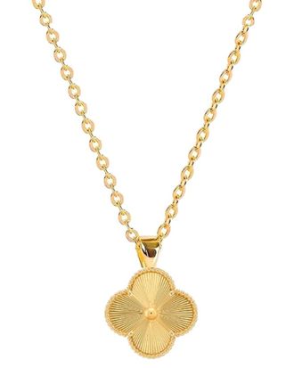 Liv Oliver 18K Plated Motif Necklace
