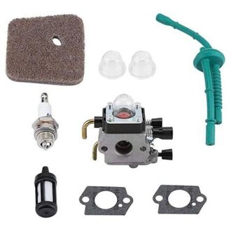 OEM Carburador Para Stihl Fs55, Fs55r, Fs55rc, Fs38, Km55, Hl45, Km55r, Filtro De Aire, Juego De Mangueras De Combustible, Juego De Buj&iacute;as - Crezuo