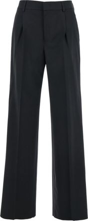 Pantaloni Torino Black Regular Pleated Pants