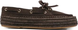 Paloma Barcel&oacute; Tie Detail Boat Shoes