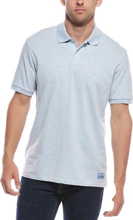 Scotch & Soda Panel Washed Slub Polo Shirt