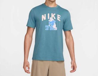 Nike 72 Fitness Dog T-Shirt In Smokey Blue