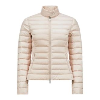 Moncler Korte Donsjas Roze - Heren - Winterjassen - Roze - S - Leer - Jassen
