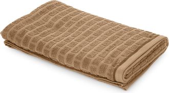 KASANOVA Asciugamano viso cotone Pop Corn Brick beige chiaro