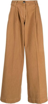 Gabriele Pasini Wide leg cotton trousers