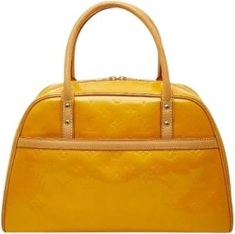 Louis Vuitton Pre-owned Handbags, female, Yellow, Size: ONE SIZE Pre-owned Boston Bag