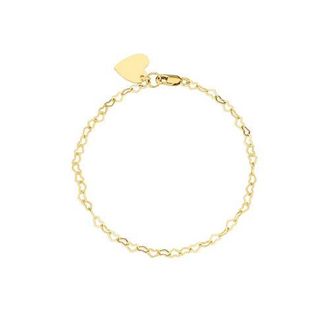 Set & Stones Mandy Heart Bracelet in Gold at Nordstrom, Size 7