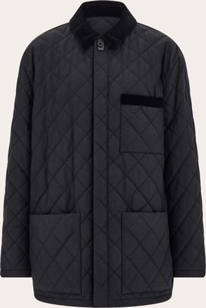 Ferragamo Uomo Giacca trapuntata Nero