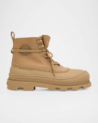 Moncler Vera Sheal Lace-Up Boots