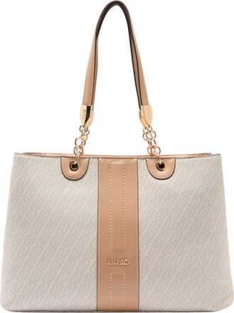 Liu Jo Tote Bags, female, Beige, Size: ONE SIZE Shoulder Bag