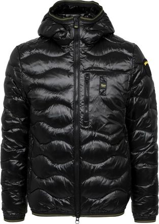 Blauer Jassen, Heren, Zwart, M, Nylon, Wave Down Jacket