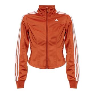 adidas Dames, Sweatshirts & Hoodies, Oranje, Maat: XS Leer