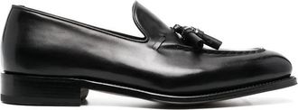 Ferragamo Mens Black Loafers, US Size 6
