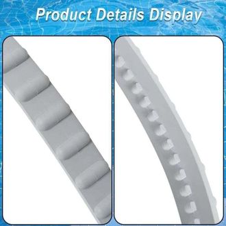 OEM Paquete De 2 Fundas Rcx23002 Aquavac Tiger Shark Para Hayward Aquavac Tiger Shark Y Shakvac Poolreiniger (longitud De 75 Cm)