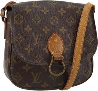 Louis Vuitton Pre-owned Cross Body Bags, female, Brown, Size: ONE SIZE Pre-owned Canvas Cross Body Bag