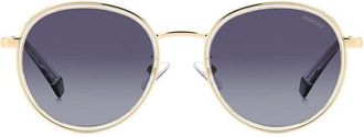 Polaroid PLD 4173/G/S/X Asian Fit Polarized 2F7/WJ Mens Sunglasses Gold Size 51