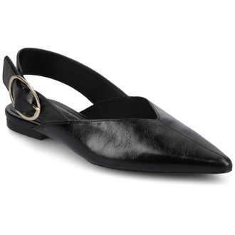 Journee Collection Women & apos;s Jacqueline Slingback Flat