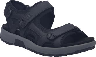 Josef Seibel Heren Sandaal Emeric 06 in zwart