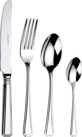 Arthur Price Grecian Stainless Steel 24 Piece 6 Person Boxed Cutlery Set