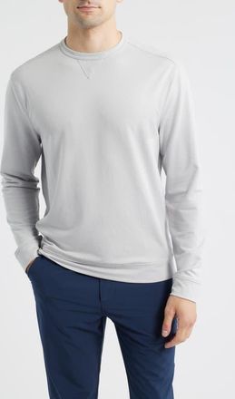Johnnie-O Willard Crewneck Sweatshirt in Echo at Nordstrom, Size Xx-Large