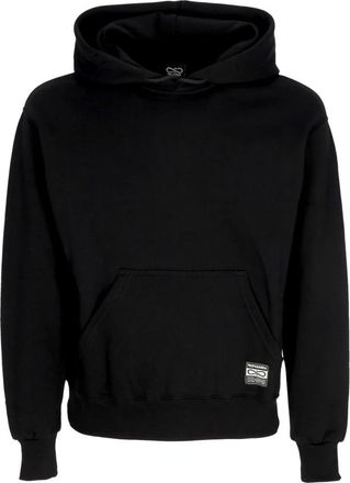 PROPAGANDA Zwarte hoodie met voorzak - Heren - Hoodies - Zwart - XS - Katoen - Hoodies & sweatvesten