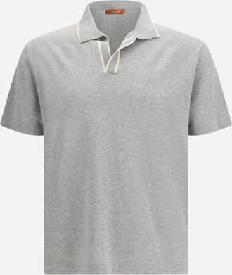 Cruna Polo Knitted a maniche corte Man 48