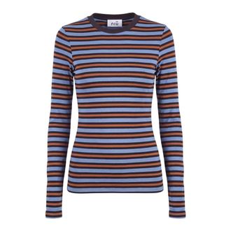 Ni&ugrave; Long Sleeve Top - Dames - Longsleeves - Veelkleurig - M - Tops