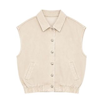 Icon Denim Los Angeles Donna, Giacche, Bianco, L, new