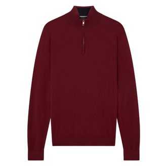 Ted Baker Artiss Core Maroon Half Zip