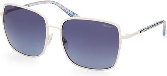 Guess GU7846 21W Womens Sunglasses White Size 61