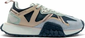 Palladium Womens Troop Runner Outcity Sneaker In Mood Indigo Mix