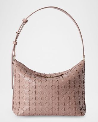 Serapian Ani Small Mosaic Leather Shoulder Bag