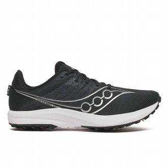 Saucony Mens Kilkenny Xc 10 Spike Shoes In Black/white