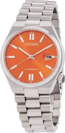 Citizen Tsuyosa Automatic Orange Dial Mens Watch NJ0151-53Z