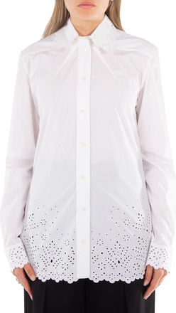 Paco Rabanne Ladies White Haut Shirt, Brand Size 36 ( US Size 4 )